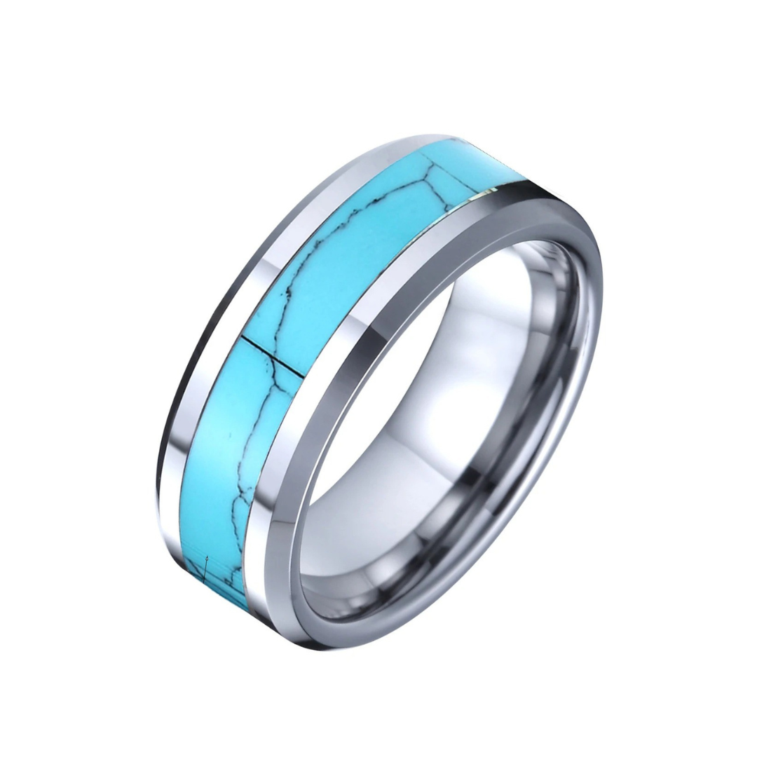 ŽIEDAS SU TURKIO INTARPU