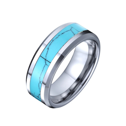 ŽIEDAS SU TURKIO INTARPU